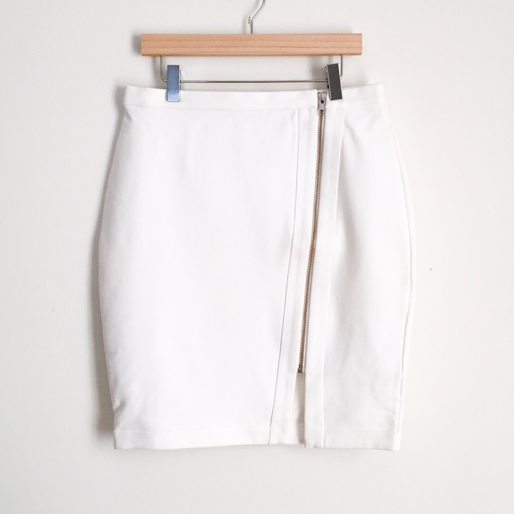 NWT Cupcakes & Cashmere Jann Zip Pencil Skirt Small